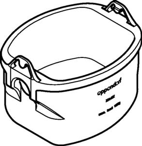5895190006 | Rotor S-4xUniversal-Large, incl. universal buckets