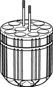 5910703007 | Adapter, for 15 tubes 4 mL – 8 mL, for Rotor S-4x400, 2 pcs.