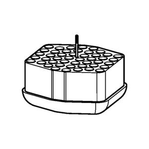 5910757000 | Adapter, for 1 bottle 750 mL, for Rotor S-4xUniversal, 2 pcs.