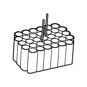 5920706004 | Adapters for Rotors, for 35 tubes 2.6 – 8 mL , for Rotor S-4x1000 with plate/tube buckets, 2 pcs.