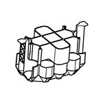5920712004 | Adapters for Rotors, for 16 Eppendorf Tubes® 5.0 mL and 15 mL conical tubes, for Rotor S-4x1000 with plate/tube buckets, 2 pcs.