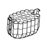 5920715003 | Adapters for Rotors, for 13 conical tubes 50 mL, Rotor S-4x1000, for high-capacity buckets, 2 pcs.