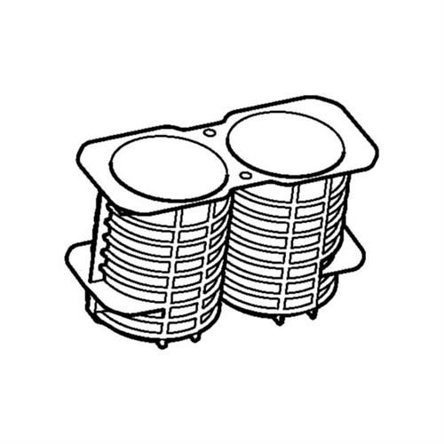 5920716000 | Adapters for Rotors, for  Eppendorf Tubes® 5.0 mL and 15 mL conical tubes, Rotor S-4x1000, for high-capacity buckets, 2 pcs.