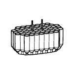 5920722000 | Adapters for Rotors, for 29 tubes 9 mL, Rotor S-4x1000, for high-capacity buckets, 2 pcs.