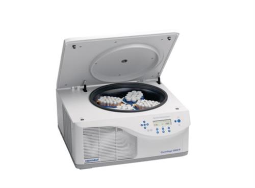 5948000832 | Centrifuge 5920 R, keypad, refrigerated, with Rotor S-4xUniversal-Large, incl. buckets and adapters for 13/16 mm blood collection tubes, 120 V/50 – 60 Hz (US)