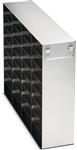 6001071110 | Freezer Rack: CryoCube® F740 series (3-compartment, MAX), DWP (53 mm), side access, stainless steel