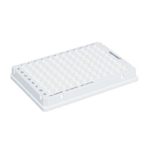 951022003 | Eppendorf twin.tec® 96 real-time PCR Plate, skirted, 150 µL, PCR clean, blue, wells white, 25 plates