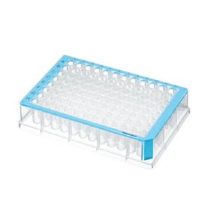 951031861 | Deepwell Plate 96/500 µL, wells clear, 500 µL, PCR clean, green, 40 plates (5 bags × 8 plates)