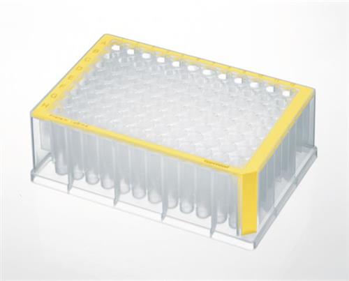 951032905 | Deepwell Plate 96/1000 µL, Protein LoBind®, wells colorless, 1,000 µL, PCR clean, white, 20 plates (5 bags × 4 plates)