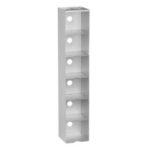 K0641-1700 | Chest freezer rack: Innova® C585, C760, CryoCube® FC660 series, 9 boxes per rack, 3 in/76 mm, side access, aluminum