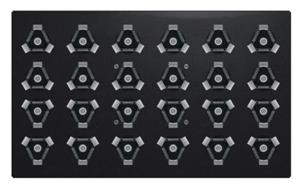 M1191-9910 | Platform for Innova® 2300/43/43R, Excella® E10/E25/E25R, 76 × 46 cm (30 × 18 in), aluminum, 250 mL Erlenmeyer flask dedicated platform