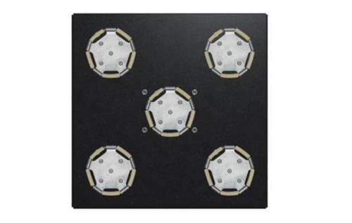 M1194-9907 | Platforms for Innova® 2100/40/40R/42/42R, Excella® E24/E24R, 46 × 46 cm (18 × 18 in), phenolic resin (unless otherwise stated), 1 L Erlenmeyer flask dedicated platform