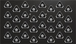 M1334-9920 | Universal platform for New Brunswick S41i, 36 × 61 cm (14 × 24 in), compatible with sticky pads: 5 necessary to cover platform (sold separately, order no: M1250-9700, cutting required), anodized aluminum