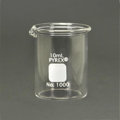 02540C | Beaker Griffin Low 10ml 12/pk