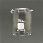 02540C | Beaker Griffin Low 10ml 12/pk