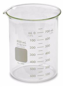 02540N | Beaker Griffin 800ml 6/pk