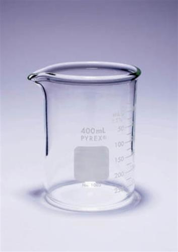 0255525C | Beaker Hevi Duty 400ml 12/pk