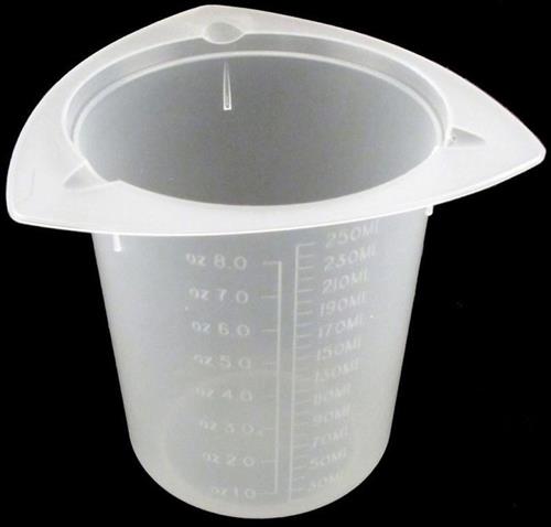 14955111C | Beaker Tri-corner 250ml 100/cs