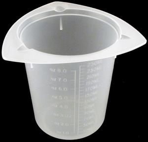 14955111C | Beaker Tri-corner 250ml 100/cs