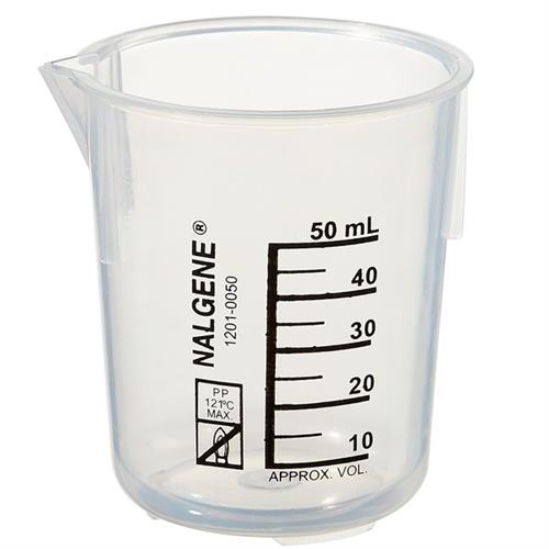 0259110A | Beaker Griffin Pp 50ml 12/pk