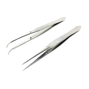 22079764 | Splntr Tweezer 4.5in Curv Fine
