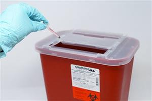 22730446 | Sharps Cont 2gl Slide Lid Red