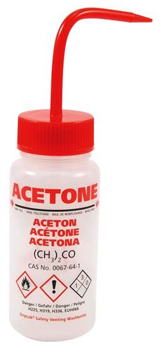 03406100 | Wash Btl Ml Acetone 250ml 5/pk