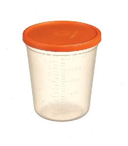 0254010 | Container W/lid 250ml 100/cs