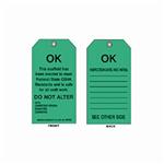19040484 | Tg Ok Mets Osha Std 7x4in10pk