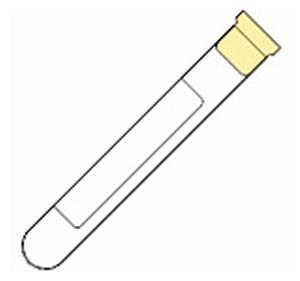 0268426 | Vac Tube Yellow 8.5ml 100/pkrx