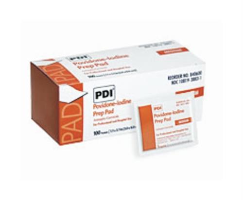 0666970 | Pvp Iodine Prep Md 100/bx M/cs