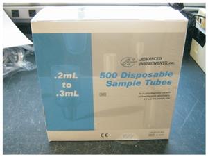 22046733 | Plastic Sample Tubes 500/pk