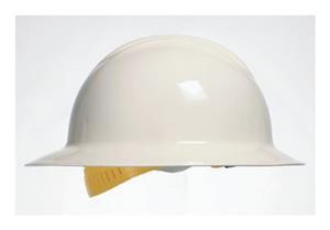 173595A | Safety Hat Full Brim Ratch Wht