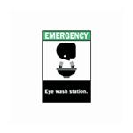 19038172 | Al 14x10 Emergency Eye Wash