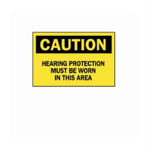 1704626 | Sign Fbrgl Hear Prtect 10x14in