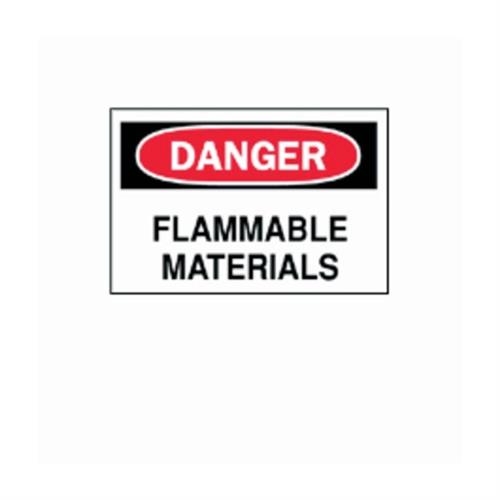 1704622 | Sign Fbrgls Flam Matrl 10x14in