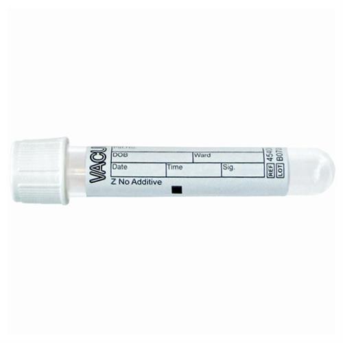 22040116 | Vacu 3ml Z No Add Wht 50/pk Rx