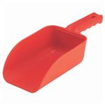 17931103 | Hand Scoop Poly 82oz Red Ea