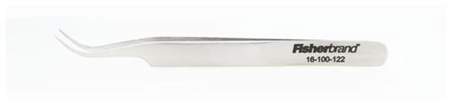 16100122 | Forcep,curved,fine,srrtd Point