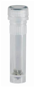 15340151 | Bead Tube 2ml 2.4mm Metal 50pk