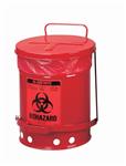 19822422 | Can, Biohazard Waste, 6g, Red