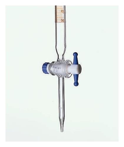 0370125B | Buret W/ptfe Plug 25ml 1/cs