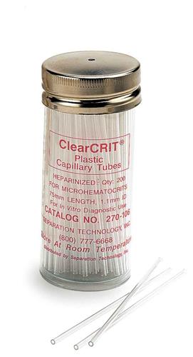 23550115 | Clrcrit Cap Tbes .5mm 5/pkcl