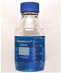 FB800500 | Fisherbrand Reusable Glass Media Bottles with Cap