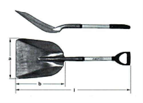 19166449 | Scoop Shovel 13 X 17 X 44sco