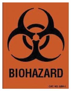 1187310 | Biohaz Labels 21/4x3in 500rlpk