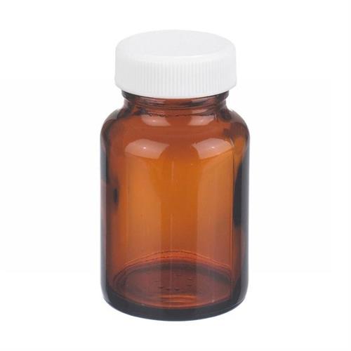 FB02911433A | Fisherbrand Amber Wide Mouth Packer Glass Bottles