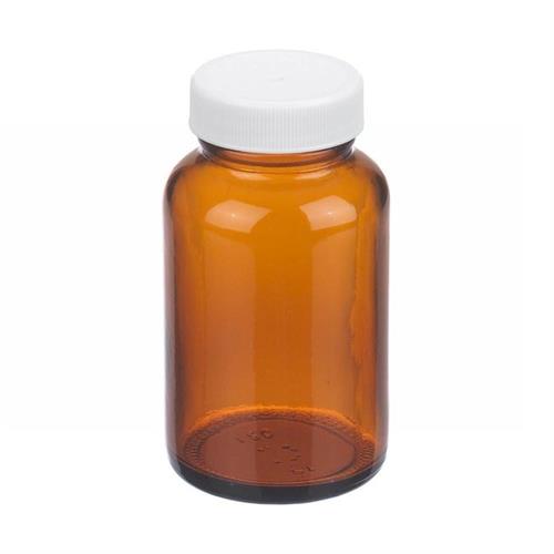 FB02911440 | Fisherbrand Amber Wide Mouth Packer Glass Bottles