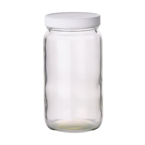 FB02911824 | Fisherbrand Safety Coated Clear Straight Sided Wid