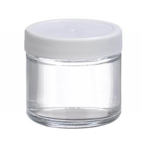 FB02911920 | Fisherbrand Clear Straight Sided Glass Jars with W